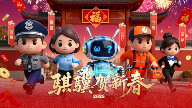 华荣远诚集团给您拜年啦!祝您2026年马到成功!